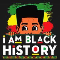 I Am Black History For Boy Black History Month Apron thumb 3