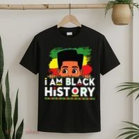 I Am Black History For Boy Black History Month T-Shirt thumb 2