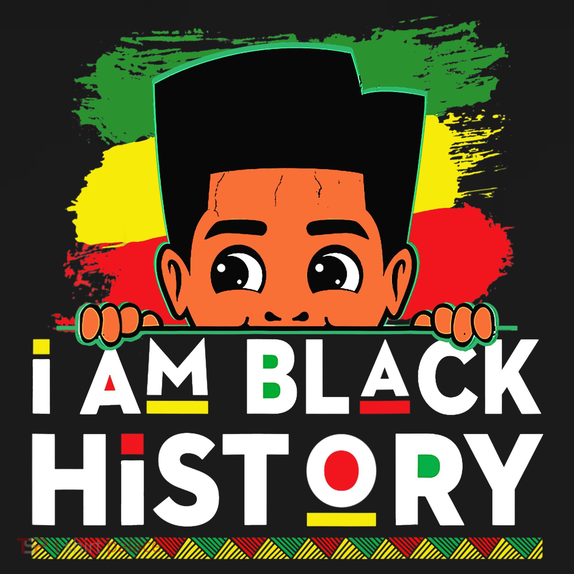I Am Black History For Boy Black History Month Pajama Set