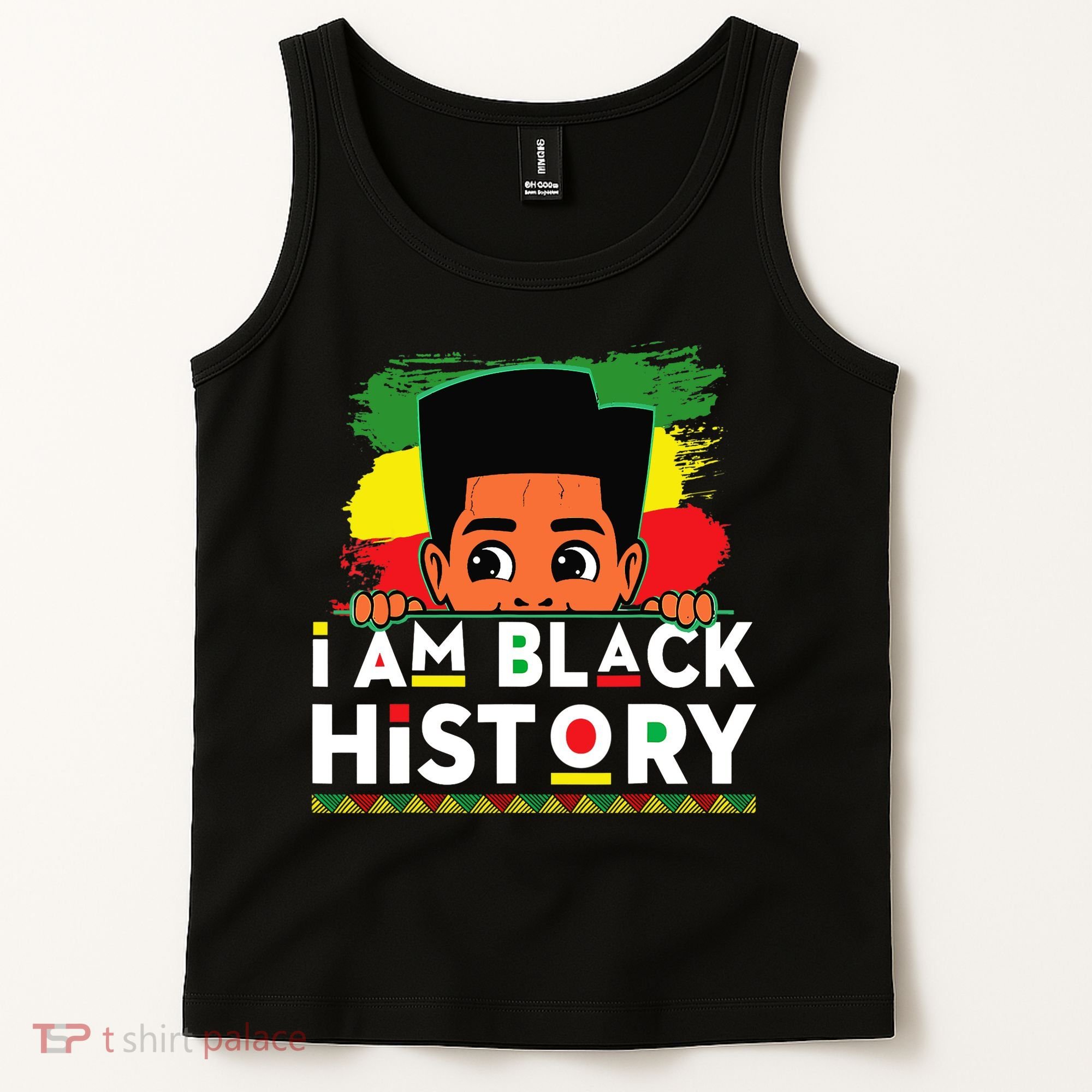 I Am Black History For Boy Black History Month Tank Top