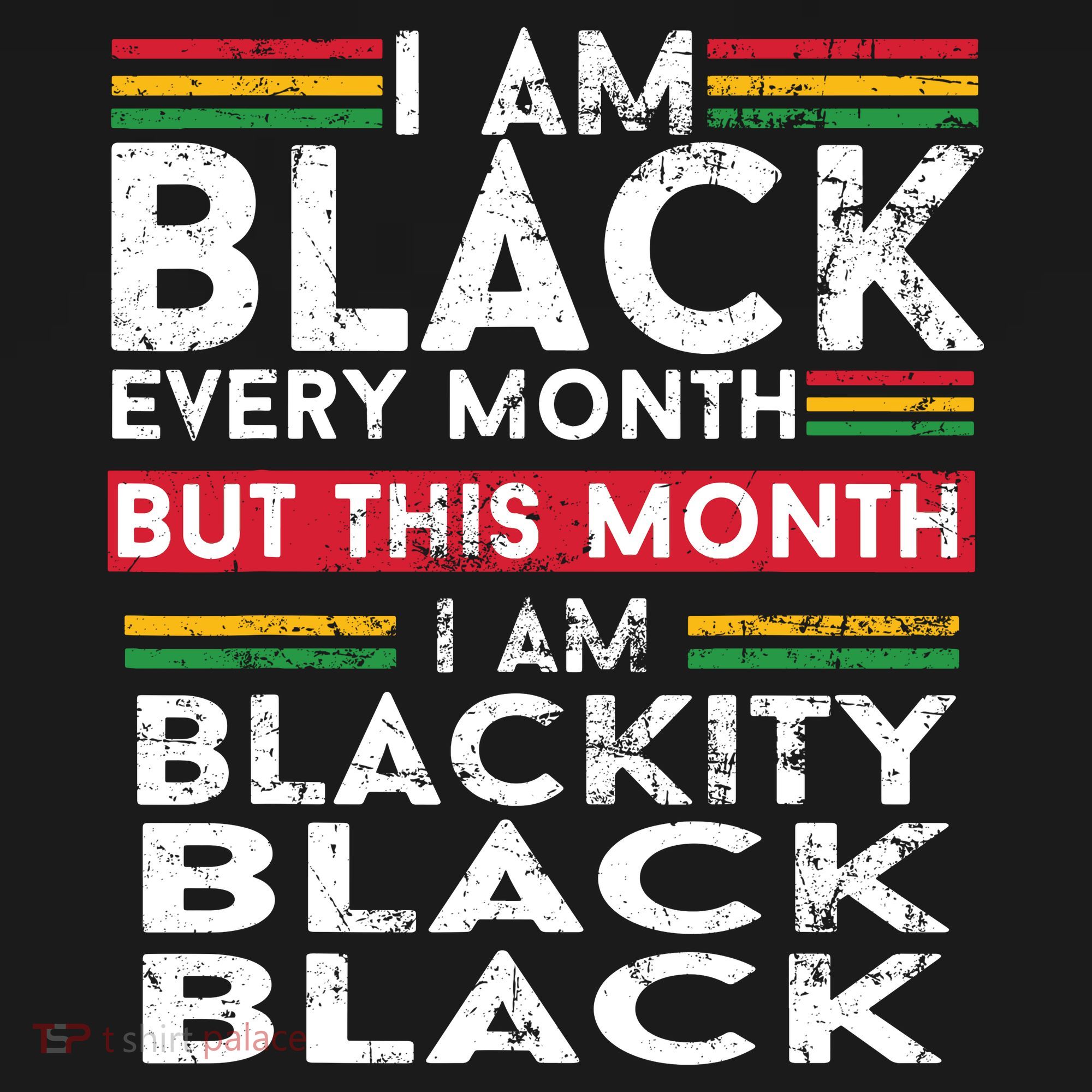 I Am Black Every Month But This Month I'm Blackity Black Kids Sweatshirt