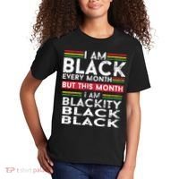 I Am Black Every Month But This Month I'm Blackity Black Kids T-Shirt thumb 2