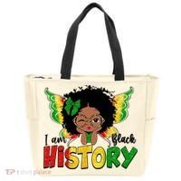 I Am Black History Month African American Tote Bag thumb 0