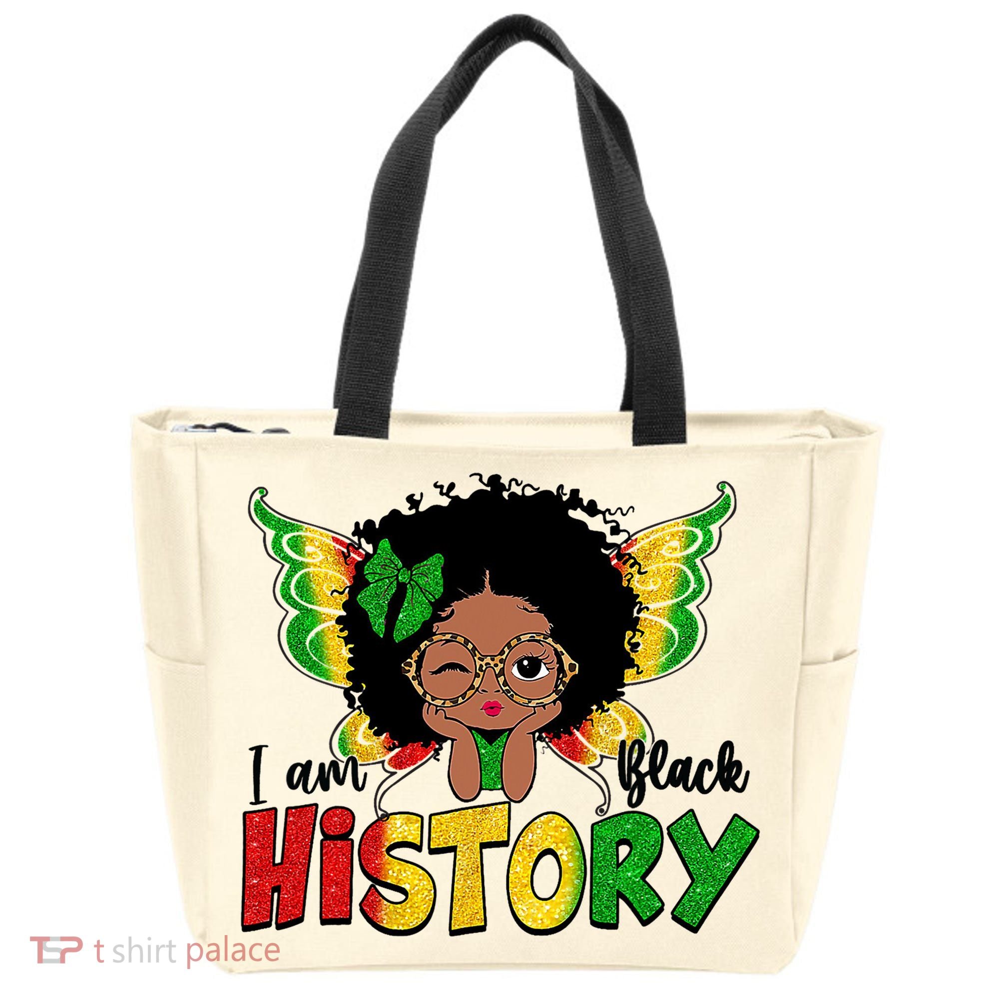 I Am Black History Month African American Tote Bag