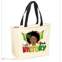 I Am Black History Month African American Tote Bag thumb 2