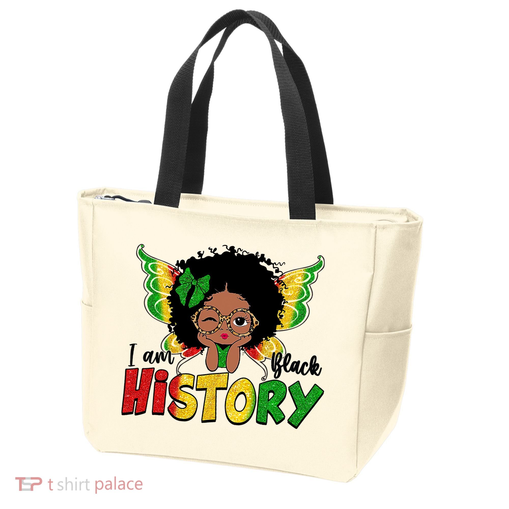 I Am Black History Month African American Tote Bag