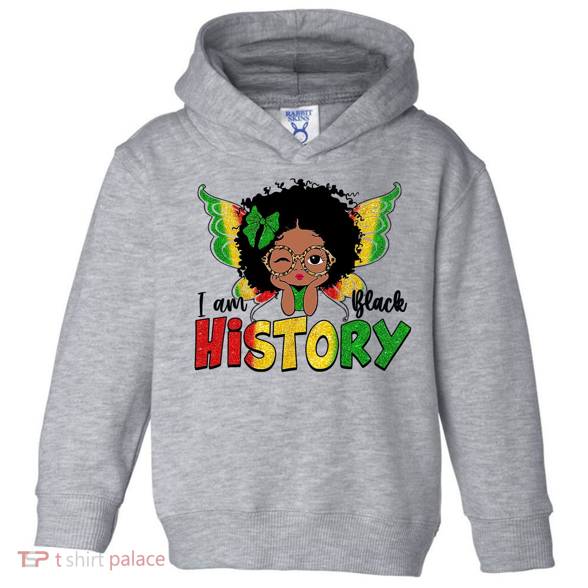 I Am Black History Month African American Toddler Hoodie