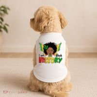 I Am Black History Month African American Doggie Tank thumb 2