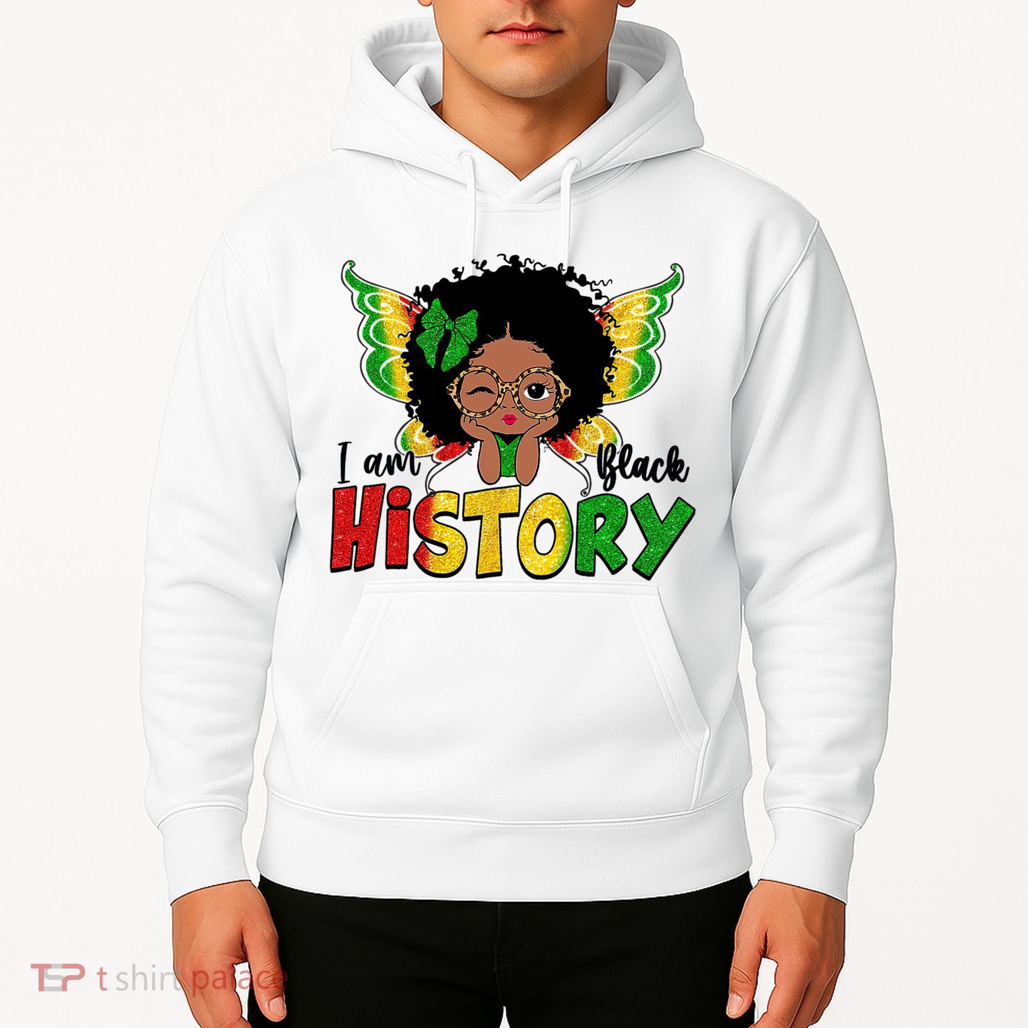 I Am Black History Month African American Hoodie