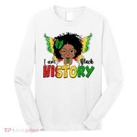 I Am Black History Month African American Long Sleeve Shirt thumb 0