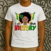 I Am Black History Month African American T-Shirt thumb 3