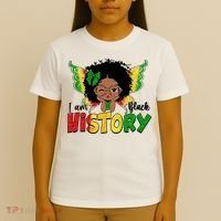 I Am Black History Month African American T-Shirt thumb 4