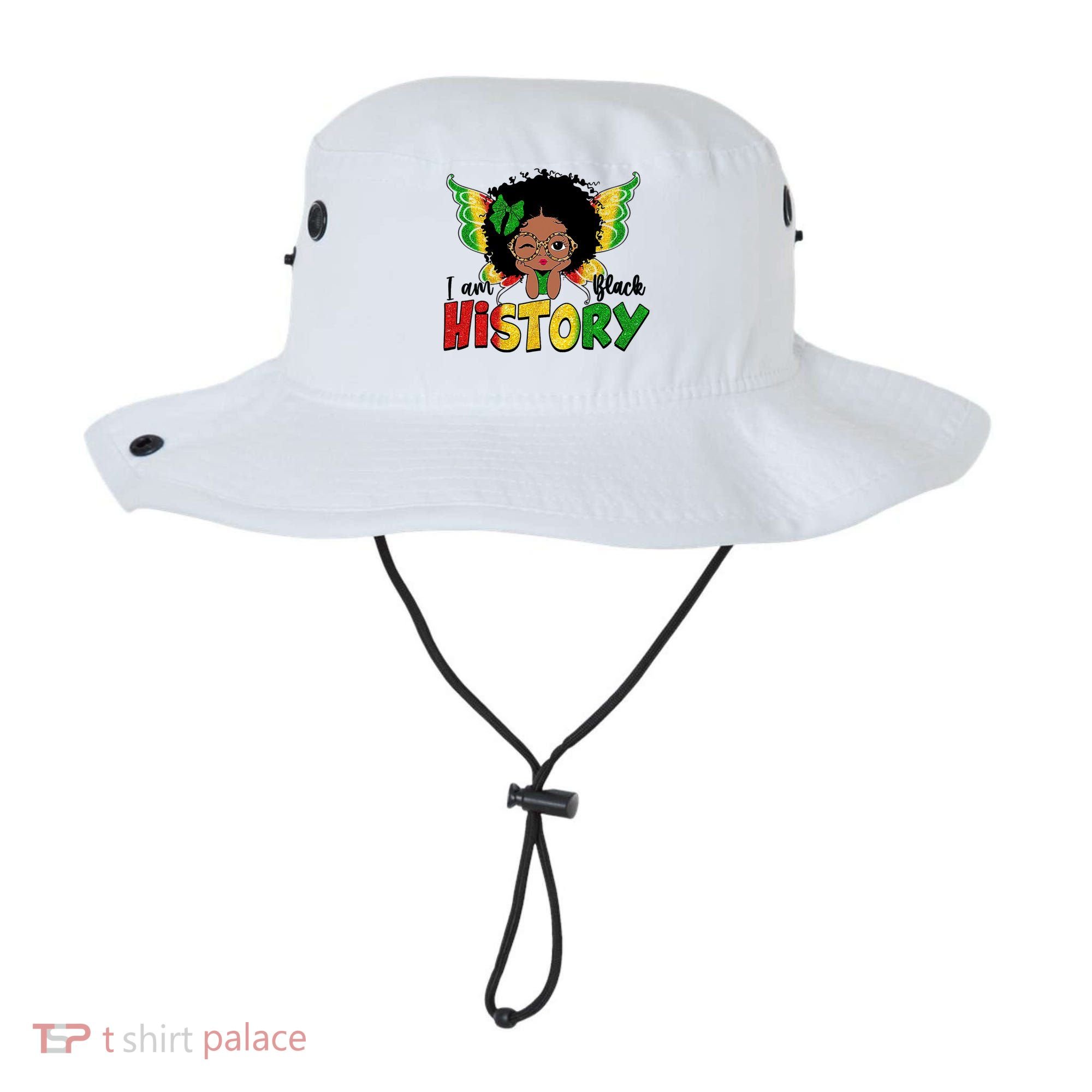 I Am Black History Month African American Bucket Hat