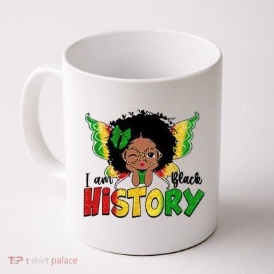 I Am Black History Month African American Coffee Mug