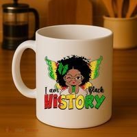 I Am Black History Month African American Coffee Mug thumb 4