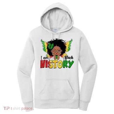 I Am Black History Month African American Women's Hoodie