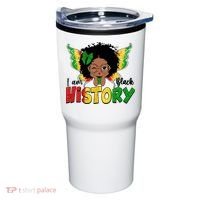 I Am Black History Month African American Tumbler thumb 0