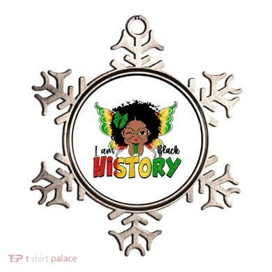 I Am Black History Month African American Ornament