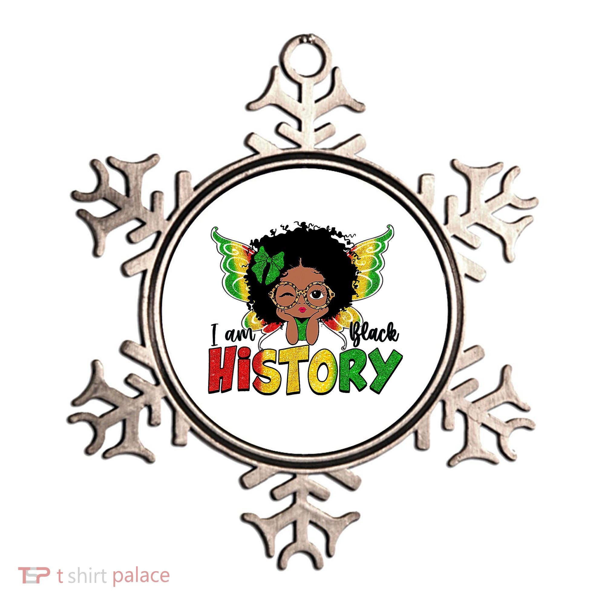 I Am Black History Month African American Ornament