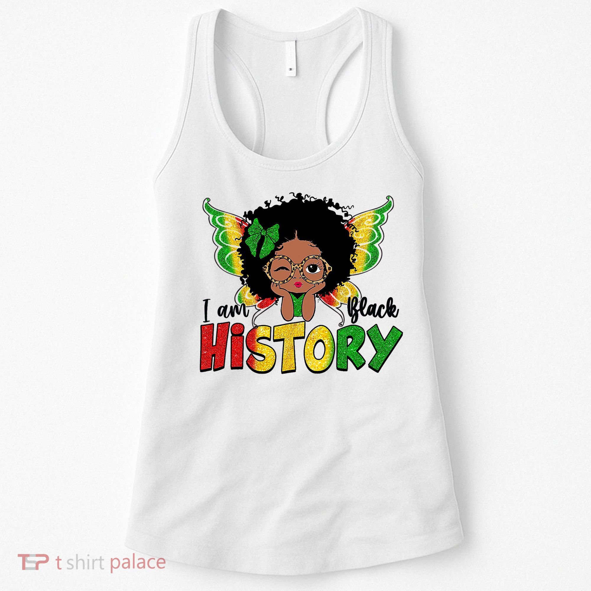 I Am Black History Month African American Women's Tank Top