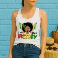 I Am Black History Month African American Women's Tank Top thumb 2