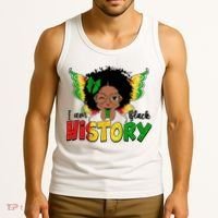 I Am Black History Month African American Tank Top thumb 3