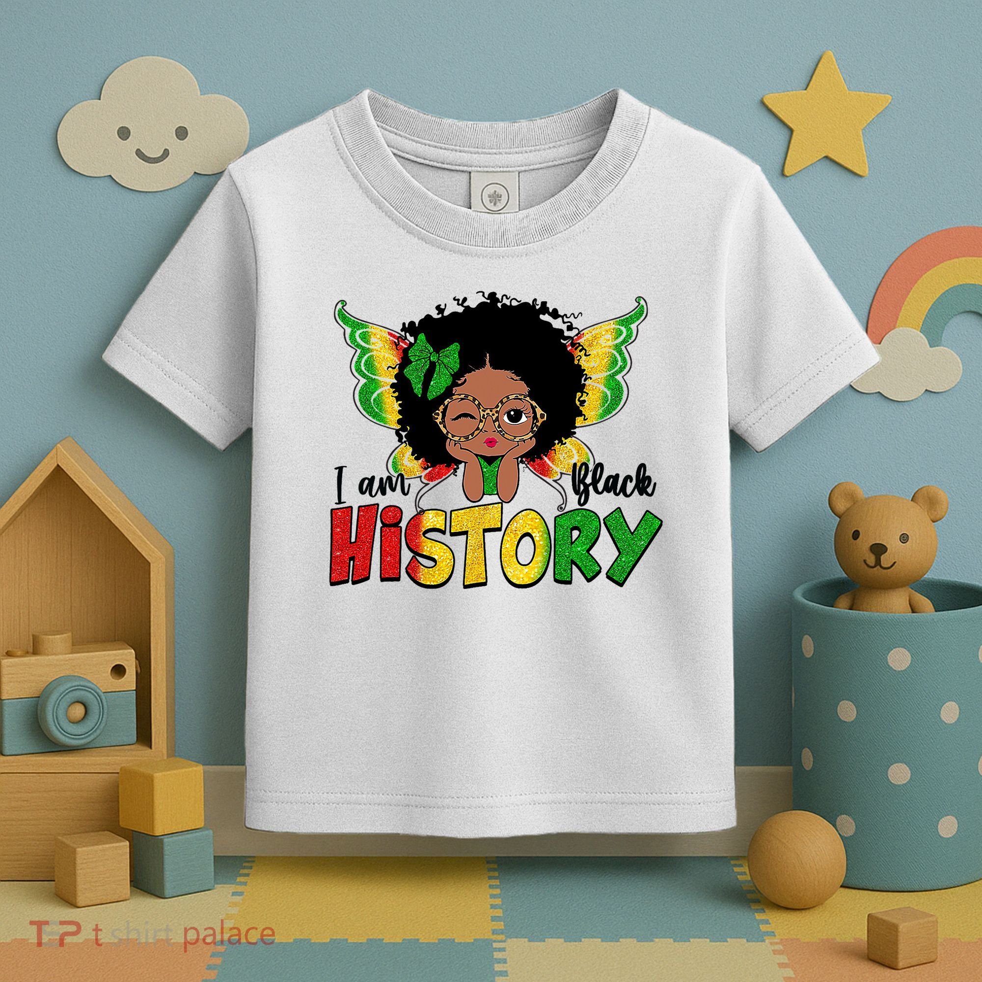 I Am Black History Month African American Toddler T-Shirt