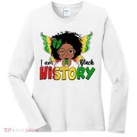 I Am Black History Month African American Women's Long Sleeve Shirt thumb 0