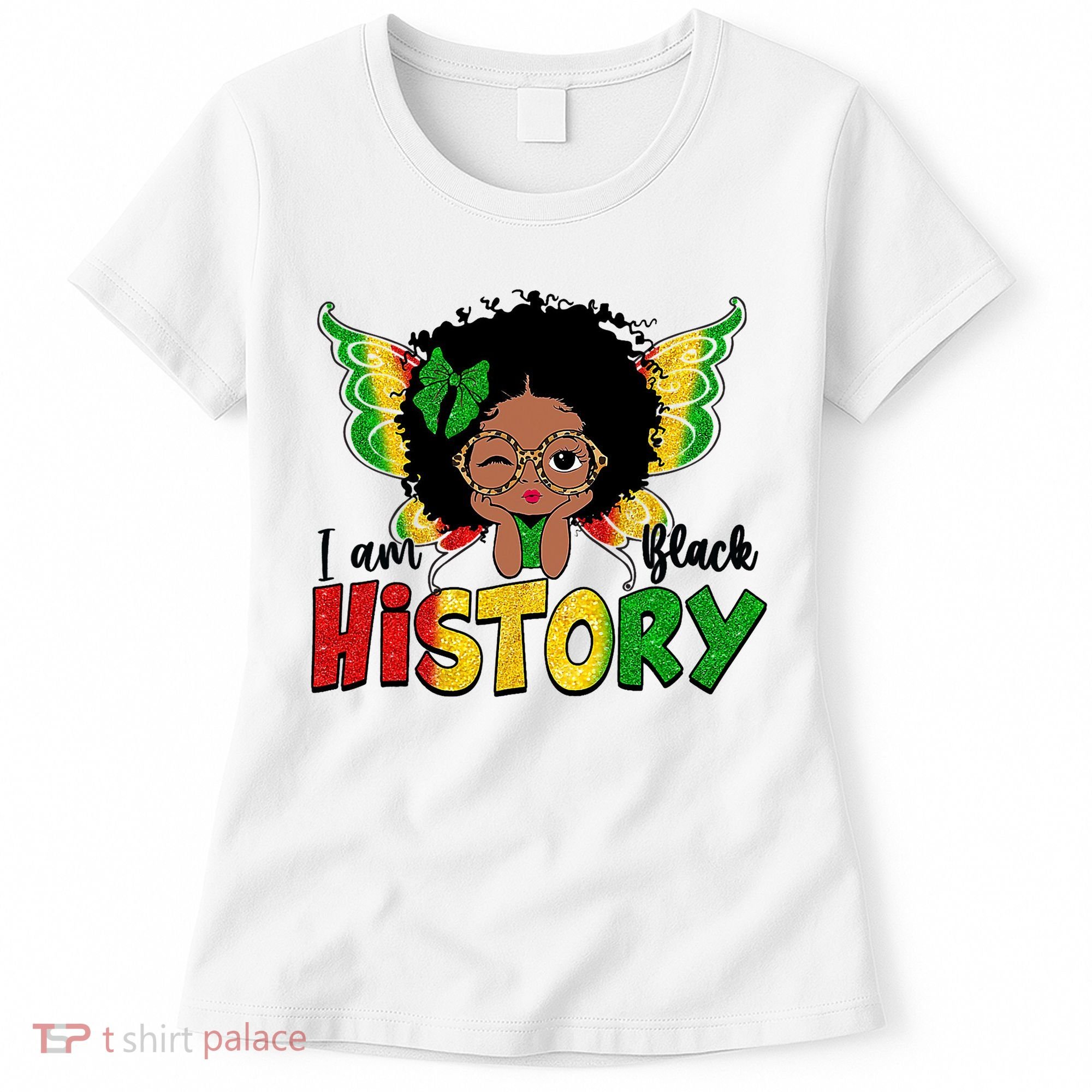 I Am Black History Month African American Women's T-Shirt