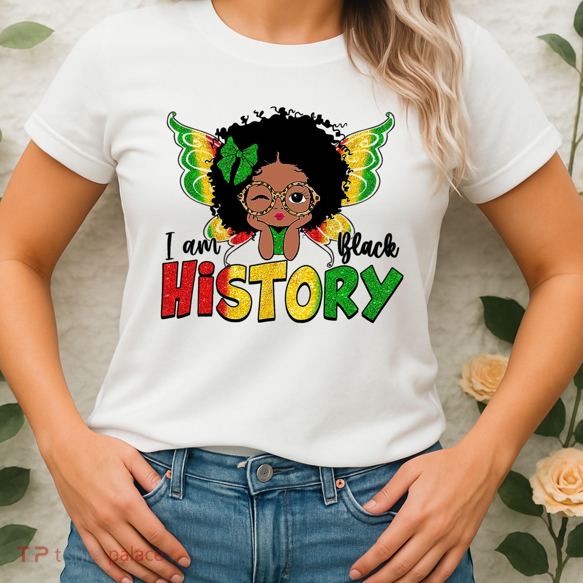 I Am Black History Month African American Women's T-Shirt