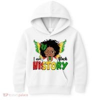 I Am Black History Month African American Kids Hoodie thumb 0
