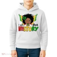 I Am Black History Month African American Kids Hoodie thumb 4