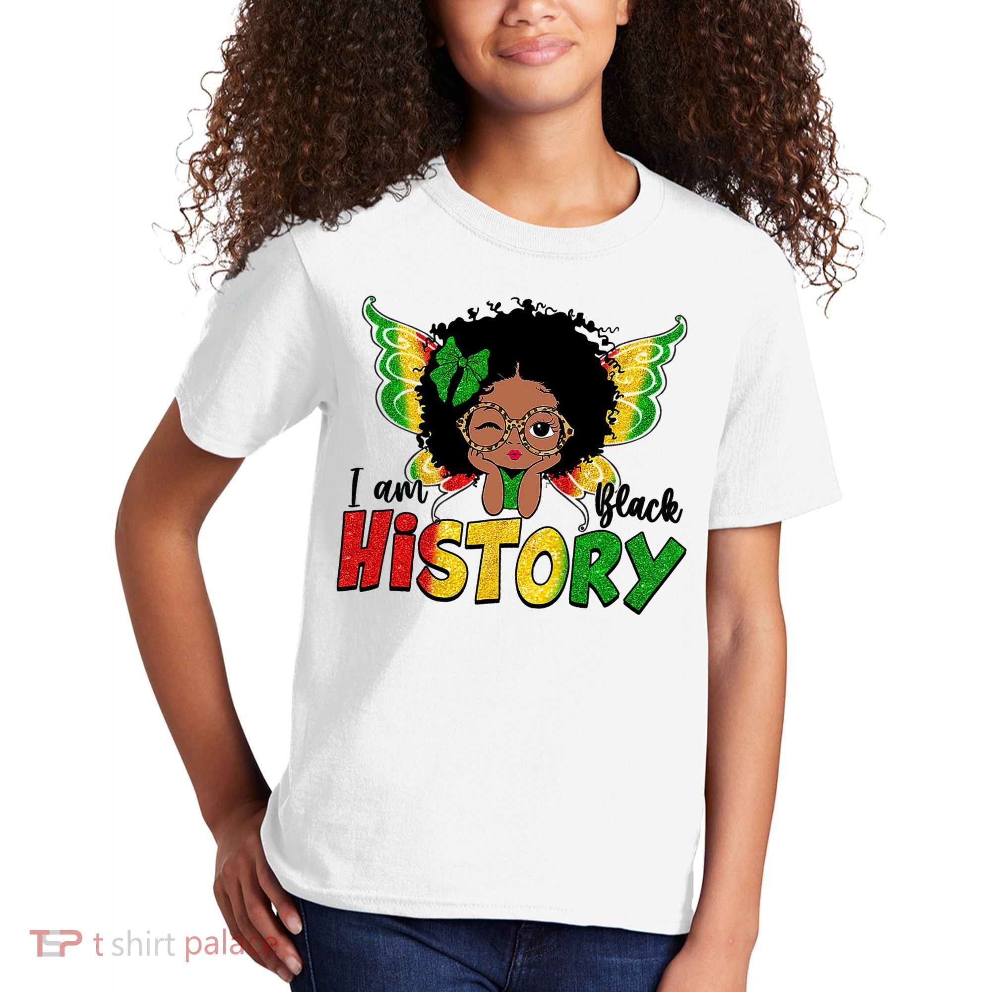 I Am Black History Month African American Kids T-Shirt