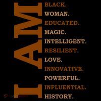 I Am Black Powerful Pride Quote Toddler Hoodie thumb 2