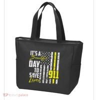 Its A Beautiful Day To Save Lives 911 Dispatcher Operator Tote Bag thumb 3