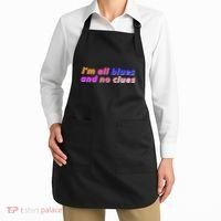 I'm All Blues And No Clues Apron thumb 2