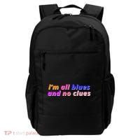 I'm All Blues And No Clues Backpack thumb 0