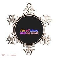 I'm All Blues And No Clues Ornament thumb 0