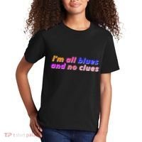 I'm All Blues And No Clues Kids T-Shirt thumb 2