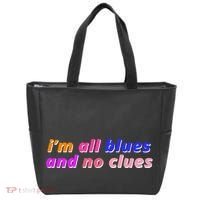 I'm All Blues And No Clues Tote Bag thumb 0