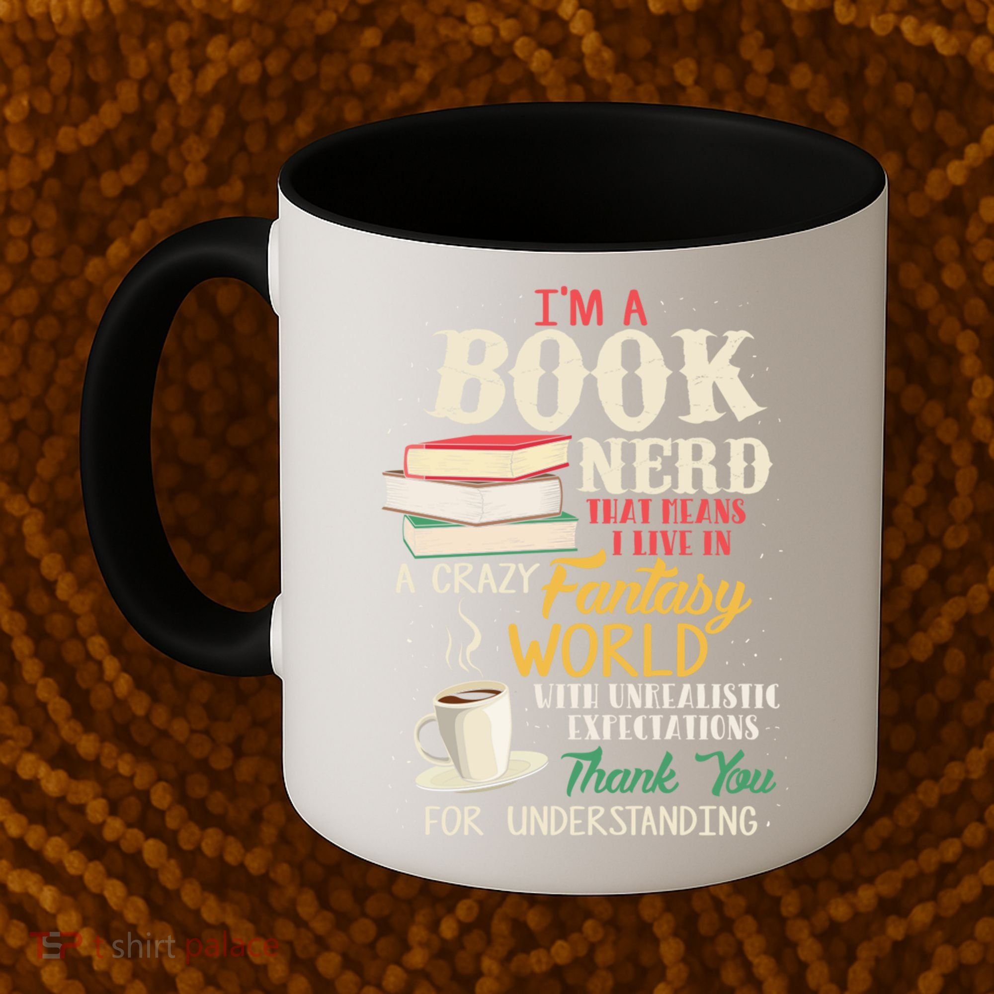 IM A Book Nerd Book Lover Literature Meaningful Gift Coffee Mug