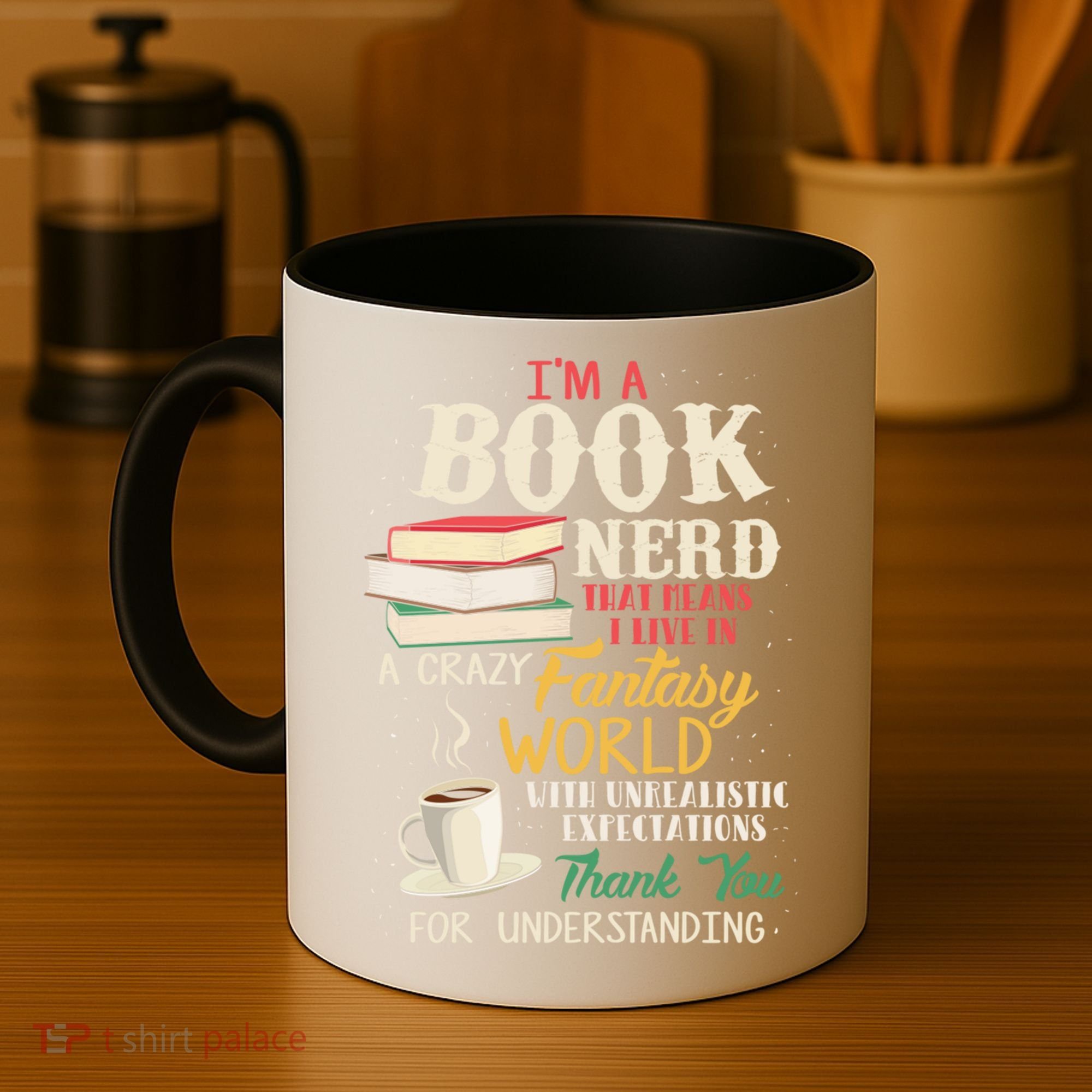 IM A Book Nerd Book Lover Literature Meaningful Gift Coffee Mug