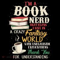 IM A Book Nerd Book Lover Literature Meaningful Gift Coffee Mug thumb 5