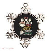 IM A Book Nerd Book Lover Literature Meaningful Gift Ornament thumb 0