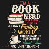 IM A Book Nerd Book Lover Literature Meaningful Gift Ornament thumb 1
