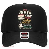 IM A Book Nerd Book Lover Literature Meaningful Gift Hat thumb 0