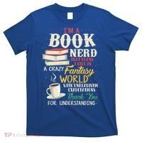 IM A Book Nerd Book Lover Literature Meaningful Gift T-Shirt thumb 0