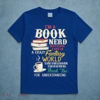 IM A Book Nerd Book Lover Literature Meaningful Gift T-Shirt thumb 5