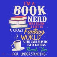 IM A Book Nerd Book Lover Literature Meaningful Gift Mousepad thumb 1