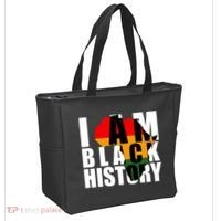 I Am Black History Month Pride Tote Bag thumb 2